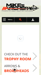 Mobile Screenshot of mikesarchery.com